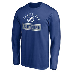 Tampa Bay Lightning Team Arch Knockout Long Sleeve T-Shirt Discount