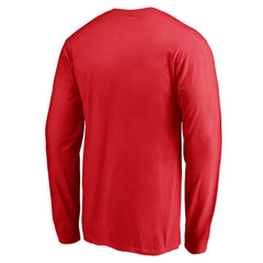 Washington Capitals Team Arch Knockout Long Sleeve T-Shirt For Sale