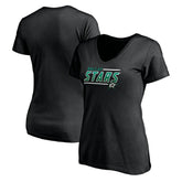 Dallas Stars Women's Mascot In Bounds V-Neck T-Shirt Outlet