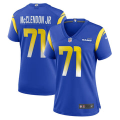 Los Angeles Rams Nike Warren McClendon Jr. Women's Team Game Jersey