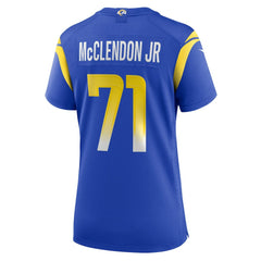 Los Angeles Rams Nike Warren McClendon Jr. Women's Team Game Jersey