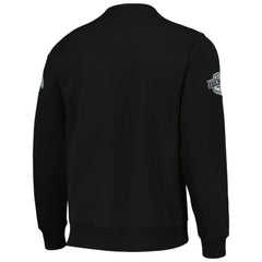 Chicago Blackhawks Starter x NHL Black Ice Cross Check Pullover Sweatshirt For Sale