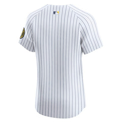 Milwaukee Brewers Nike Alternate Vapor Premier Elite Patch Jersey | MLB New
