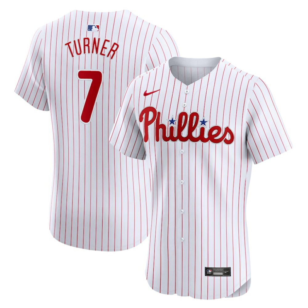 Trea Turner Philadelphia Phillies Nike Home Elite Jersey | MLB US