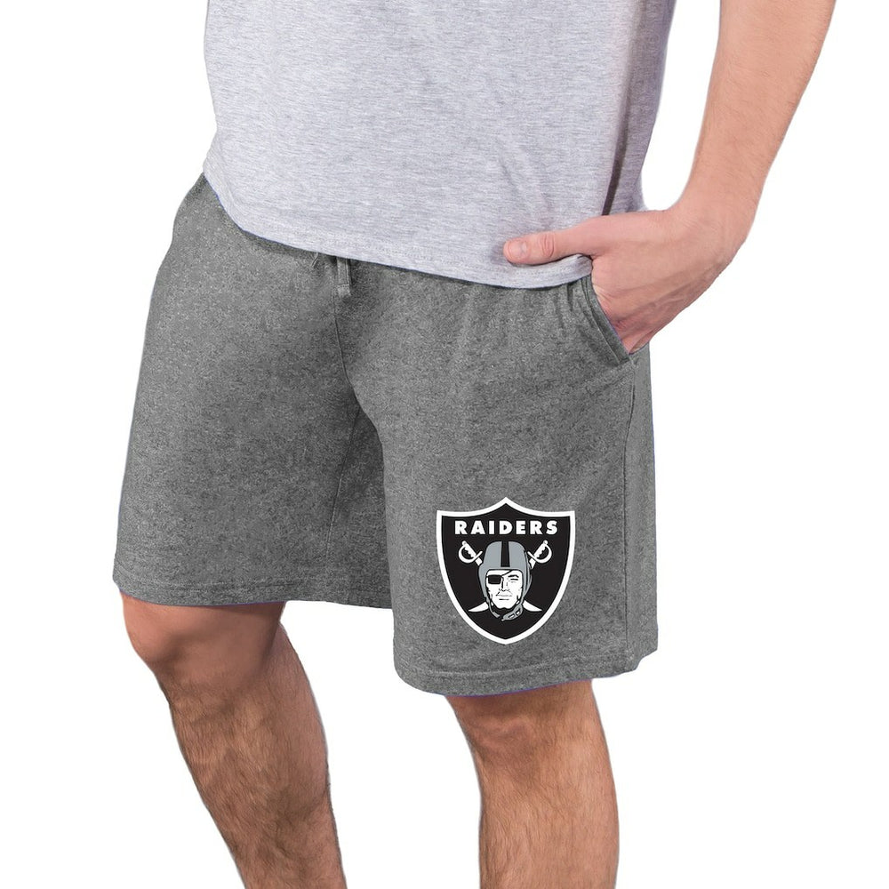 Las Vegas Raiders Concepts Sport Quest Knit Jam Shorts