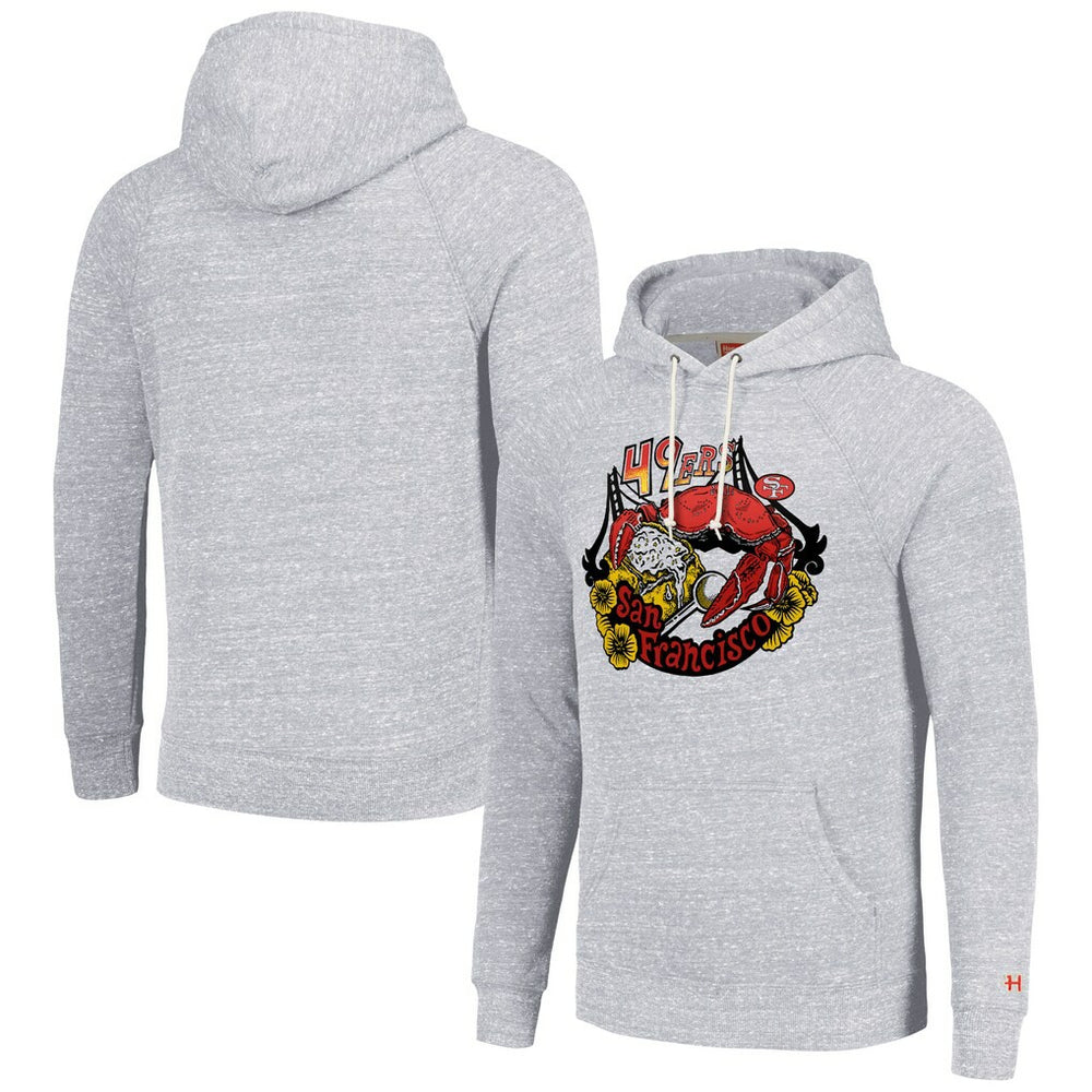 San Francisco 49ers Homage Unisex NFL x Guy Fieri’s Flavortown Tri-Blend Pullover Hoodie