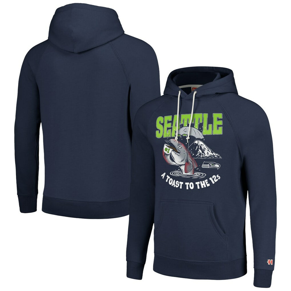 Seattle Seahawks Homage Unisex NFL x Guy Fieri’s Flavortown Tri-Blend Pullover Hoodie