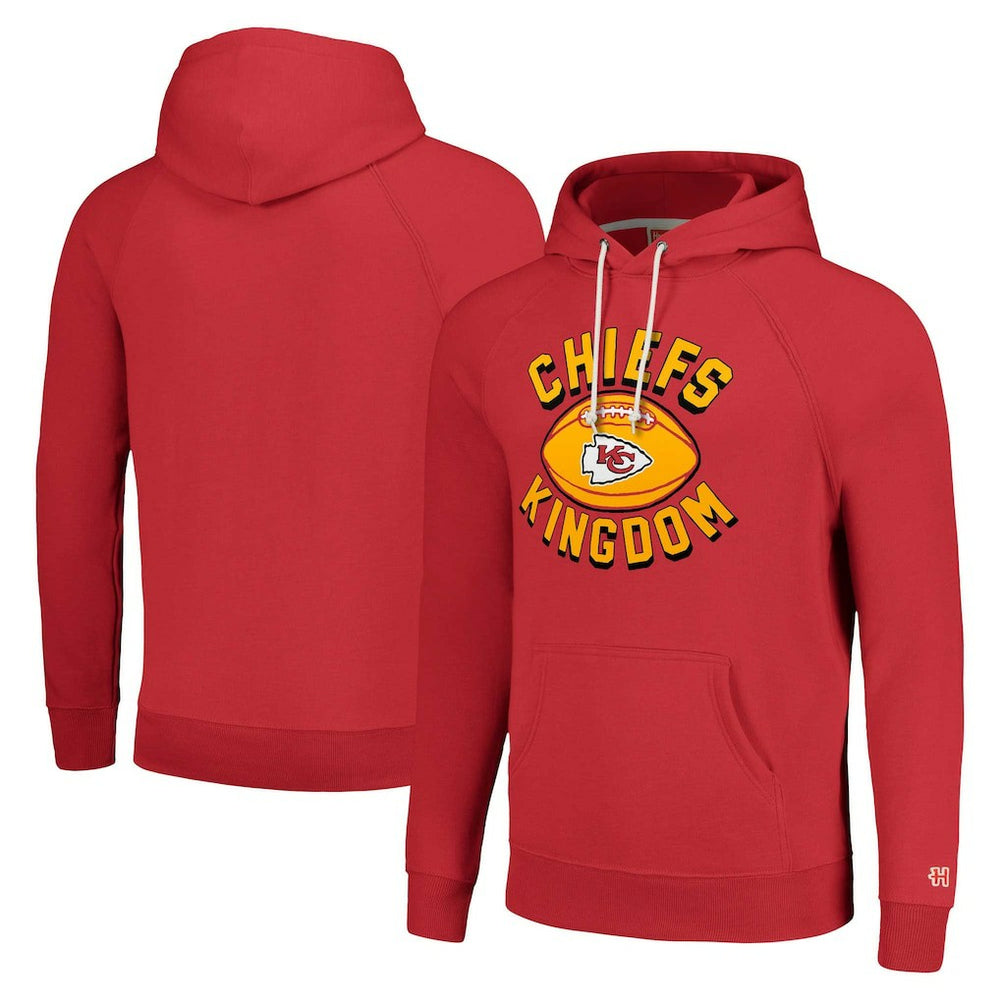 Kansas City Chiefs Homage Unisex Hyperlocal Raglan Pullover Hoodie