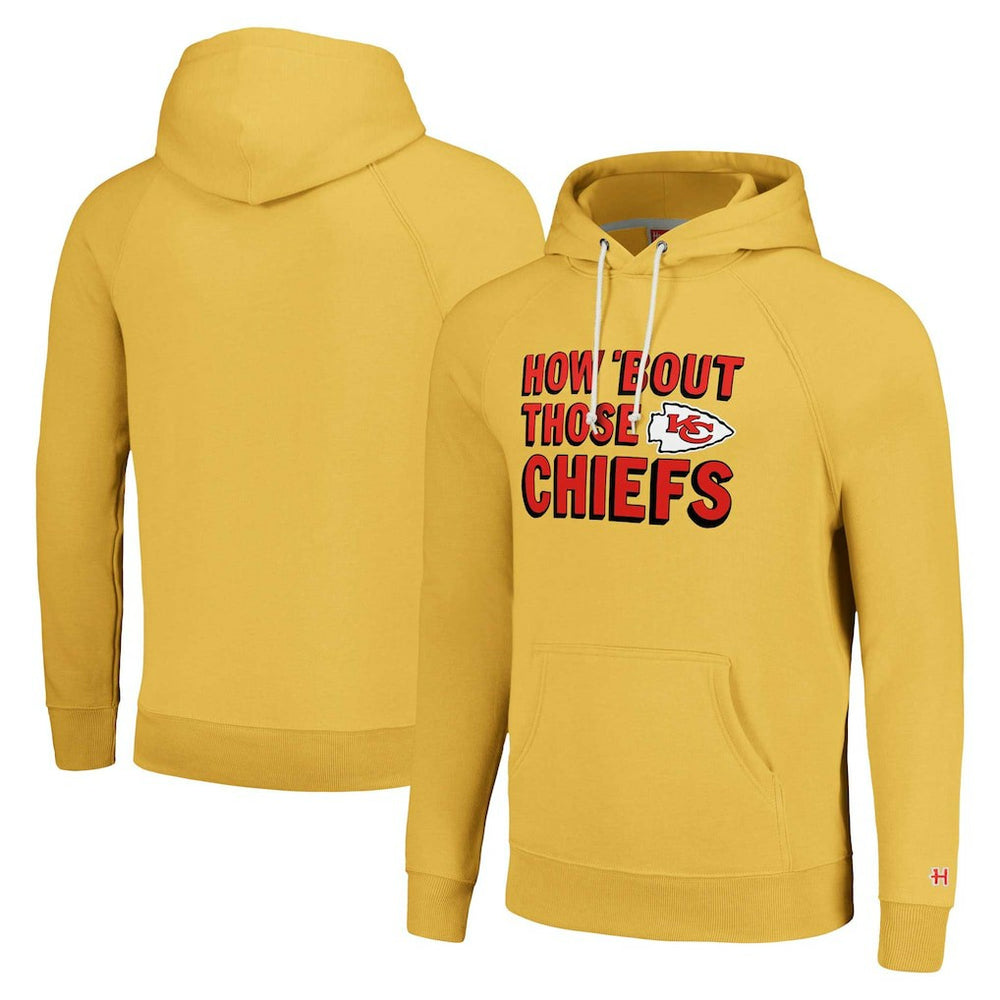 Kansas City Chiefs Homage Unisex Hyperlocal Raglan Pullover Hoodie