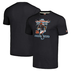 Cincinnati Bengals Ja'Marr Chase Homage Unisex NFL Blitz Player Tri-Blend T-Shirt