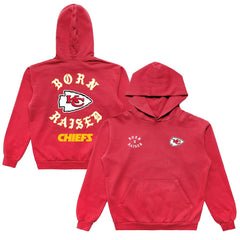 Kansas City Chiefs Born x Raised Unisex Pullover Hoodie
