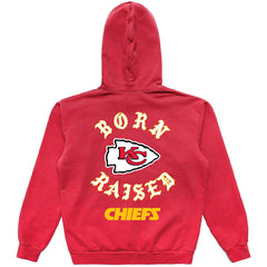 Kansas City Chiefs Born x Raised Unisex Pullover Hoodie