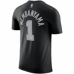 Victor Wembanyama San Antonio Spurs Jordan Brand 2022/23 Statement Edition Name & Number T-Shirt Discount