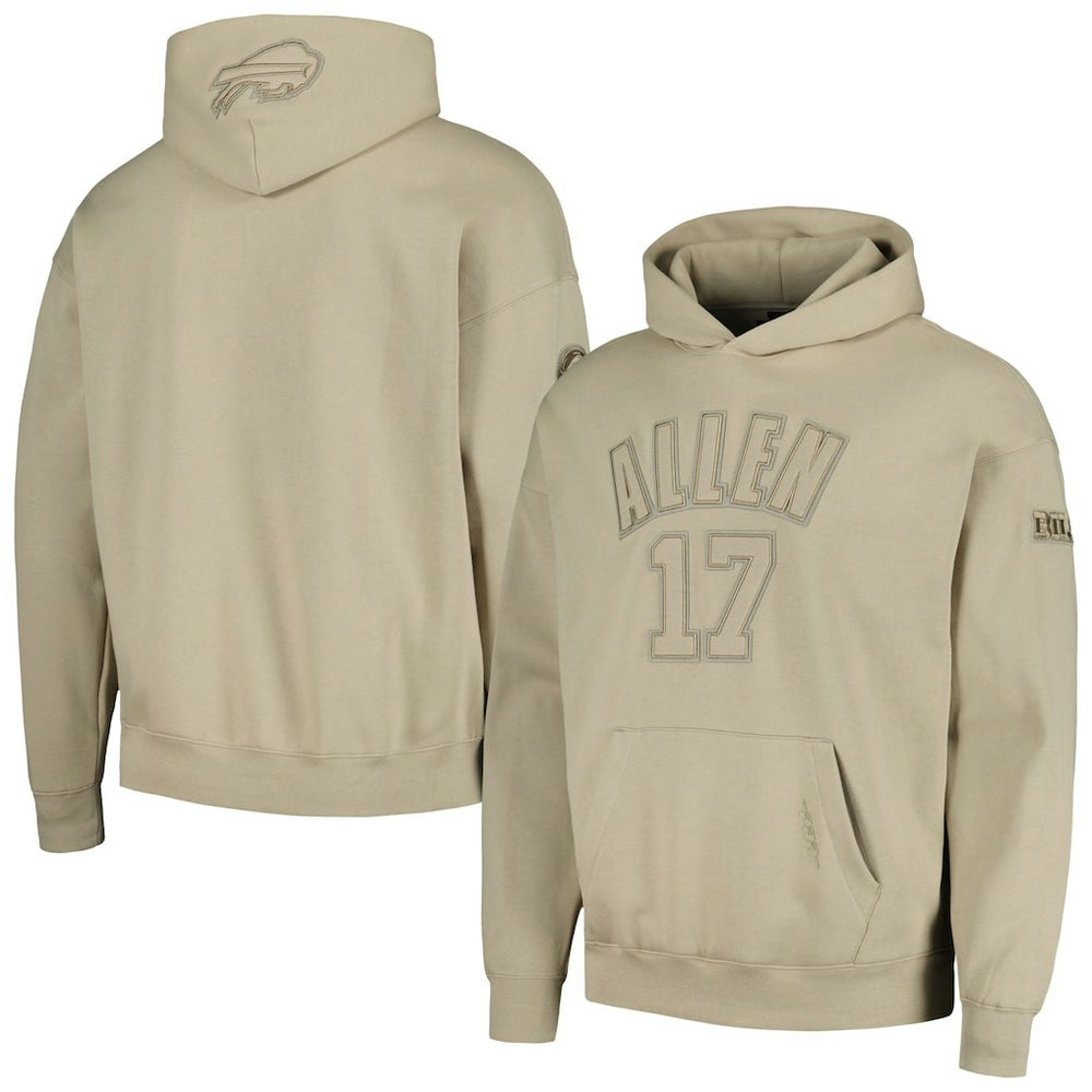Buffalo Bills Josh Allen Pro Standard Player Name & Number Pullover Hoodie