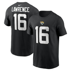 Jacksonville Jaguars Nike Trevor Lawrence Player Name & Number T-Shirt