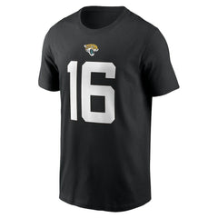 Jacksonville Jaguars Nike Trevor Lawrence Player Name & Number T-Shirt