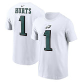 Philadelphia Eagles Nike Jalen Hurts Player Name & Number T-Shirt