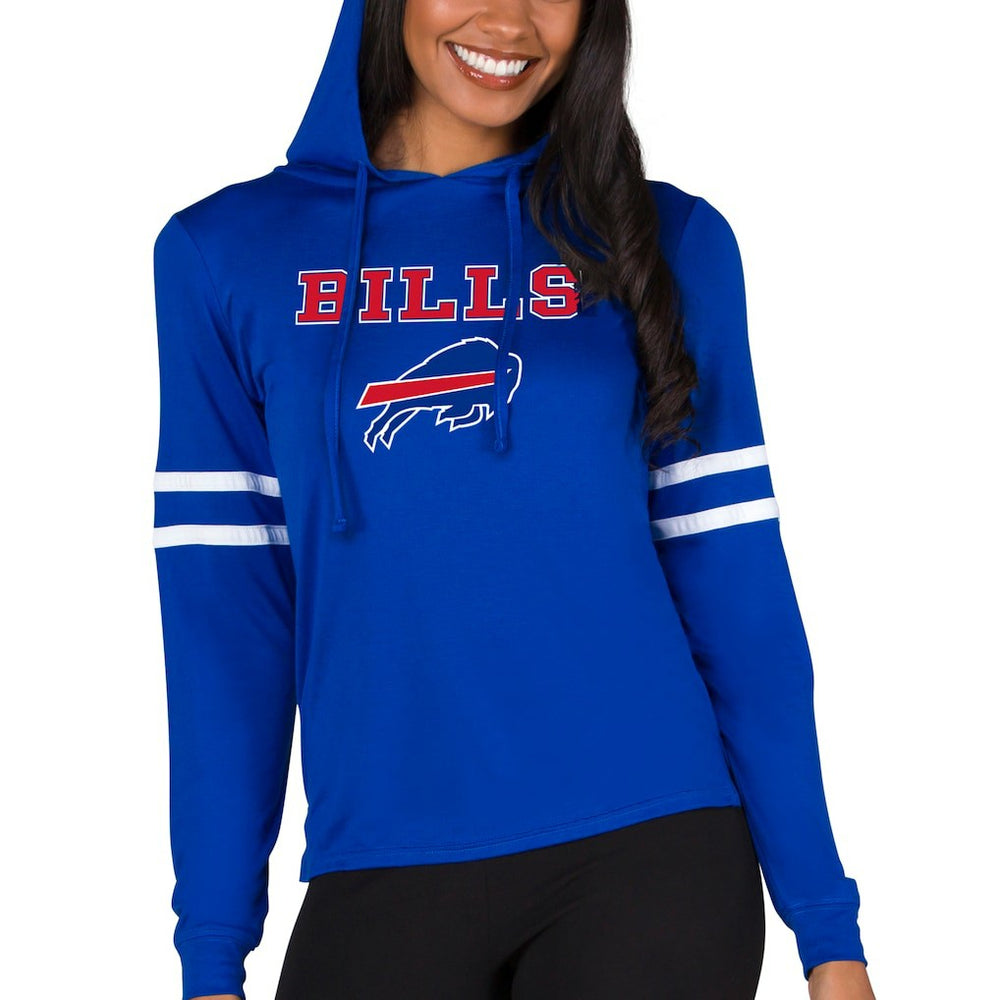Buffalo Bills Concepts Sport Women's Marathon Lightweight Lounge Pullover Hoodie