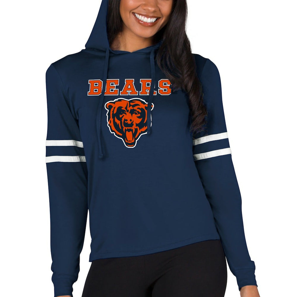 Chicago Bears Concepts Sport Women's Marathon Lightweight Lounge Pullover Hoodie