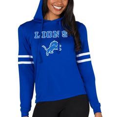 Detroit Lions Concepts Sport Women's Marathon Lightweight Lounge Pullover Hoodie