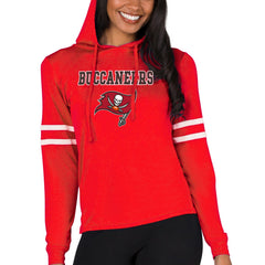 Tampa Bay Buccaneers Concepts Sport Women's Marathon Lightweight Lounge Pullover Hoodie