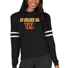 Washington Commanders Concepts Sport Women's Marathon Lightweight Lounge Pullover Hoodie
