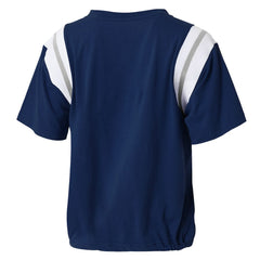Dallas Cowboys WEAR by Erin Andrews Women's Cinched Colorblock T-Shirt