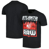 Sportiqe Monday Night RAW x Atlanta Hawks Tri-Blend T-Shirt Online