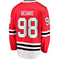 Connor Bedard Chicago Blackhawks Fanatics Home Breakaway Player Jersey Red