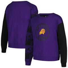 Phoenix Suns Girls Youth Trifecta Pullover Sweatshirt Discount