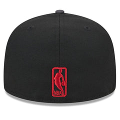 Miami Heat Rally Drive Checkerboard 59FIFTY Crown Fitted Hat Outlet