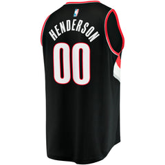 Scoot Henderson Portland Trail Blazers Fast Break Replica Jersey Online