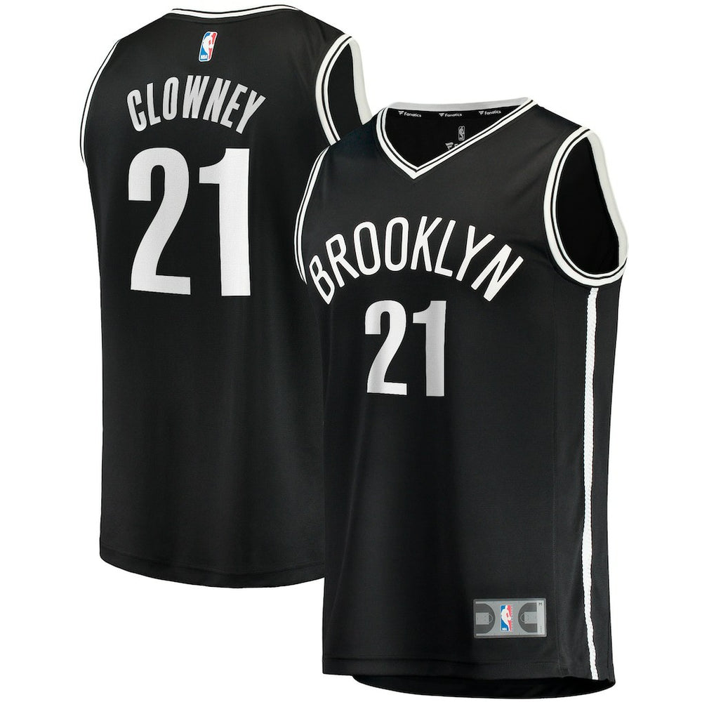 Noah Clowney Brooklyn Nets Fast Break Replica Jersey New
