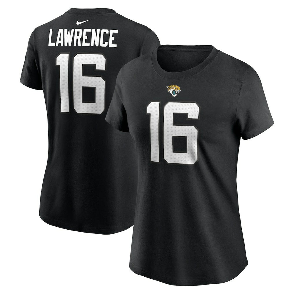 Jacksonville Jaguars Nike Trevor Lawrence Women's Player Name & Number T-Shirt