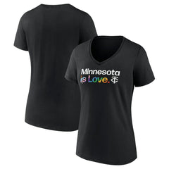 Minnesota Twins Women's City Pride V-Neck T-Shirt | MLB Sale