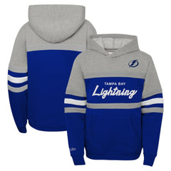 Tampa Bay Lightning Mitchell & Ness Youth Head Coach Pullover Hoodie Online