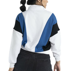 New York Yankees Lusso Women's Malia Quarter-Zip Sweatshirt | MLB Shop