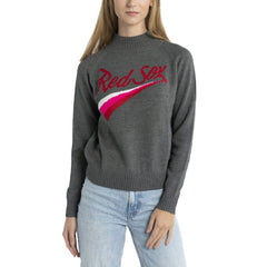 Boston Red Sox Lusso Women's Serena Raglan Pullover Sweater | MLB Near me