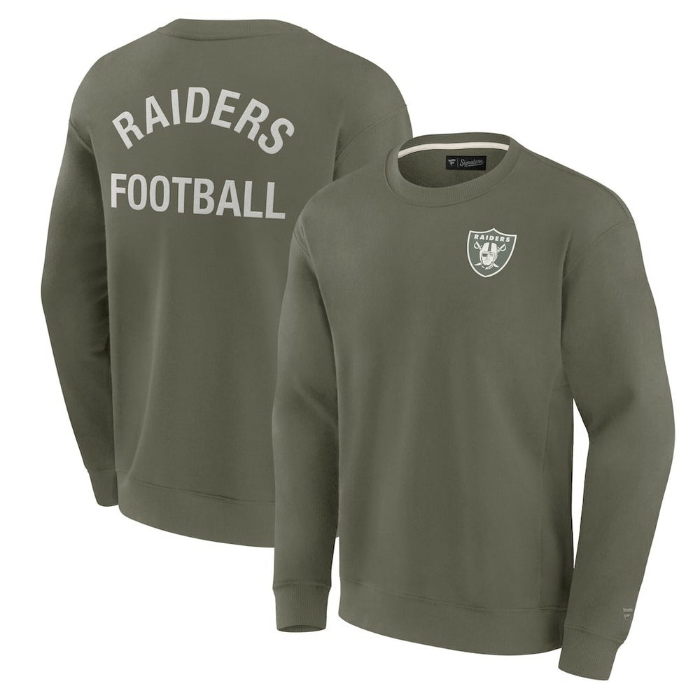 Las Vegas Raiders Fanatics Unisex Elements Super Soft Pullover Sweatshirt