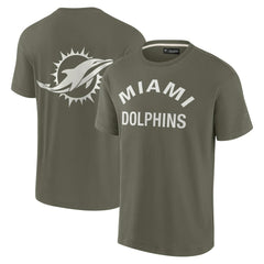 Miami Dolphins Fanatics Unisex Elements Super Soft Short Sleeve T-Shirt