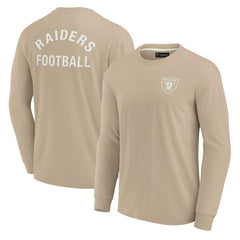 Las Vegas Raiders Fanatics Unisex Elements Super Soft Long Sleeve T-Shirt
