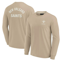 New Orleans Saints Fanatics Unisex Elements Super Soft Long Sleeve T-Shirt