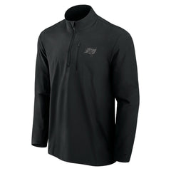 Tampa Bay Buccaneers Fanatics Front Office Micro Tonal Quarter-Zip Pullover