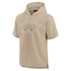 Dallas Cowboys Fanatics Unisex Elements Super Soft Fleece Short Sleeve Pullover Hoodie