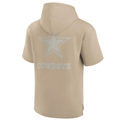 Dallas Cowboys Fanatics Unisex Elements Super Soft Fleece Short Sleeve Pullover Hoodie