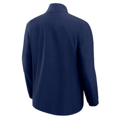 Houston Texans Fanatics Front Office Micro Tonal Quarter-Zip Pullover