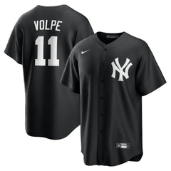 Anthony Volpe New York Yankees Fashion Replica Player Jersey - Black