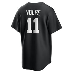 Anthony Volpe New York Yankees Fashion Replica Player Jersey - Black
