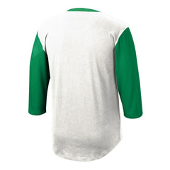 New York Jets Mitchell & Ness Legacy Slub Henley 3/4 Sleeve T-Shirt
