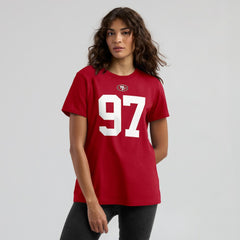 San Francisco 49ers Nike Nick Bosa Women's Player Name & Number T-Shirt